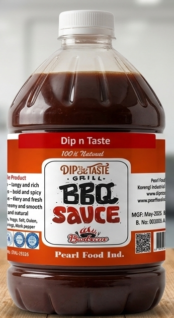Dip N Taste BBQ Sauce gallon bottle
