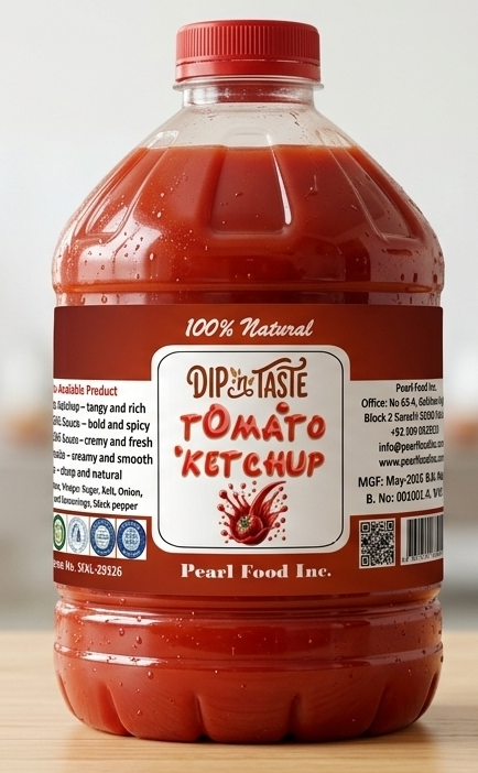 Dip N Taste Tomato Ketchup gallon bottle